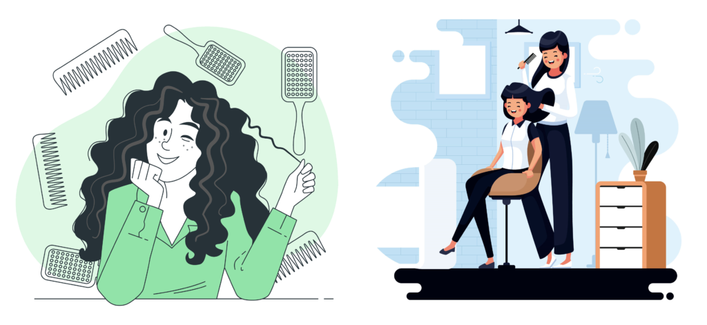 Trim your hair regularly